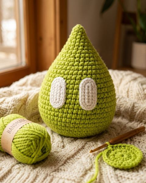 Sula mascot as crochet